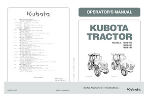 Tractores - tracción 4 ruedas Kubota M4N-071