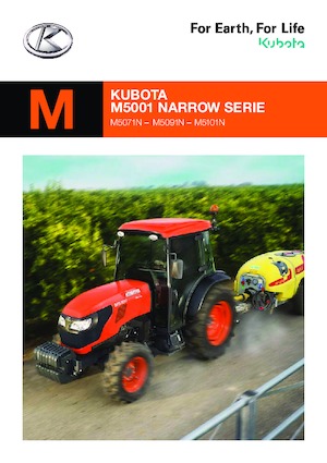 Tractores - tracción 4 ruedas Kubota M5091N