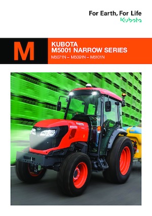 Tractores - tracción 4 ruedas Kubota M5091N