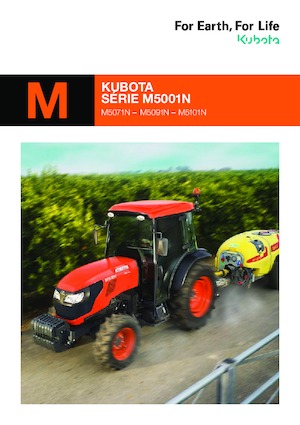 Tractores - tracción 4 ruedas Kubota M5091N