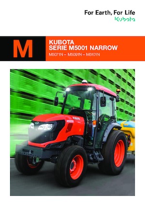 Tractores - tracción 4 ruedas Kubota M5101N
