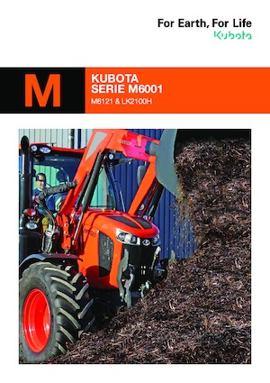 Tractores - tracción 4 ruedas Kubota M6121