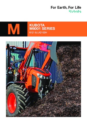 Tractores - tracción 4 ruedas Kubota M6121