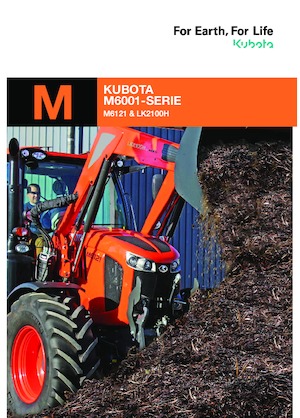 Tractores - tracción 4 ruedas Kubota M6121