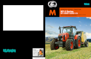 Tractores - tracción 4 ruedas Kubota M7-172 Deluxe