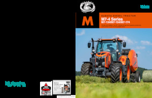 Tractores - tracción 4 ruedas Kubota M7-174