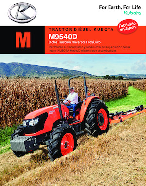 Tractores - tracción 4 ruedas Kubota M9540D