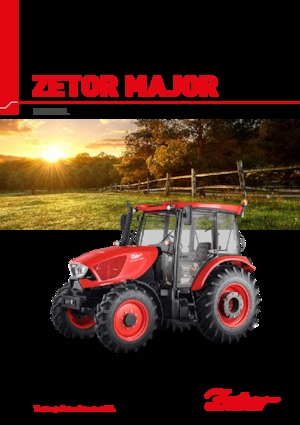 Tractores - tracción 4 ruedas Zetor Major CL 80 
