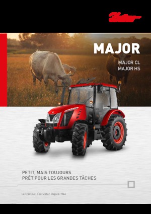 Tractores - tracción 4 ruedas Zetor Major HS 80