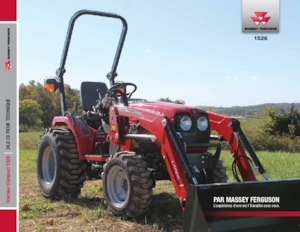Tractores - tracción 4 ruedas Massey Ferguson MF 1526