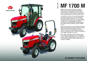 Tractores - tracción 4 ruedas Massey Ferguson MF 1740 M HC