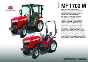 Tractores - tracción 4 ruedas Massey Ferguson MF 1735 M HP
