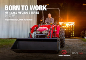 Tractores - tracción 4 ruedas Massey Ferguson MF 1835 E