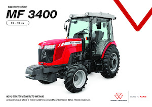 Tractores - tracción 4 ruedas Massey Ferguson MF 3406