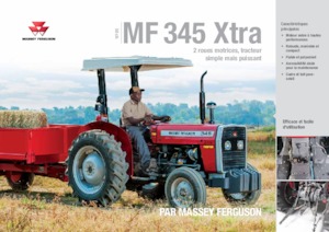 Tractores - tracción 4 ruedas Massey Ferguson MF 345 Xtra