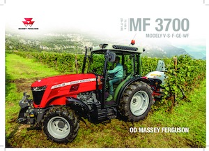 Tractores - tracción 4 ruedas Massey Ferguson MF 3708 WF