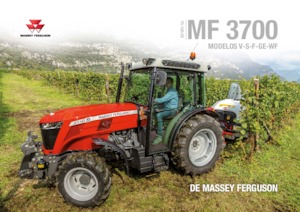 Tractores - tracción 4 ruedas Massey Ferguson MF 3708 WF
