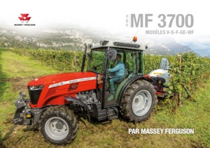Tractores - tracción 4 ruedas Massey Ferguson MF 3708 WF
