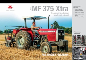 Tractores - tracción 4 ruedas Massey Ferguson MF 375 Xtra