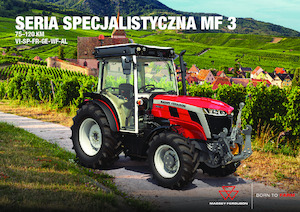 Tractores - tracción 4 ruedas Massey Ferguson MF 3FR.115 