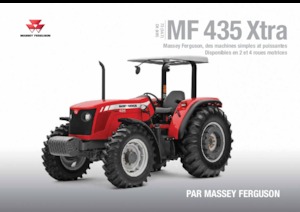 Tractores - tracción 4 ruedas Massey Ferguson MF 435 Xtra 