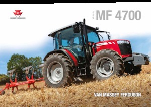 Tractores - tracción 4 ruedas Massey Ferguson MF 4708 MR