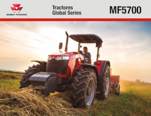 Tractores - tracción 4 ruedas Massey Ferguson MF 5709