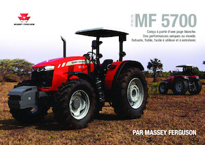Tractores - tracción 4 ruedas Massey Ferguson MF 5710 D