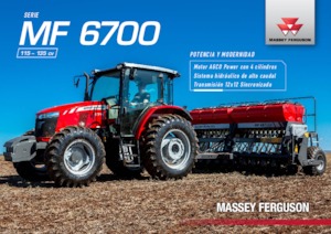 Tractores - tracción 4 ruedas Massey Ferguson MF 6711 