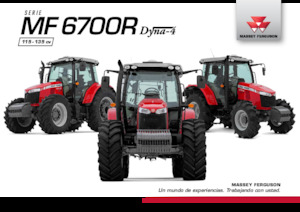 Tractores - tracción 4 ruedas Massey Ferguson MF 6711R