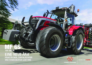 Tractores - tracción 4 ruedas Massey Ferguson MF 6S.135