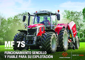 Tractores - tracción 4 ruedas Massey Ferguson MF 7S.165