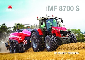 Tractores - tracción 4 ruedas Massey Ferguson MF 8732 S 