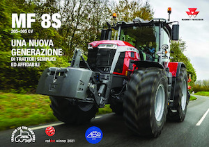 Tractores - tracción 4 ruedas Massey Ferguson MF 8S.305 