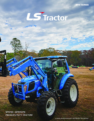 Tractores - tracción 4 ruedas LS MT573C