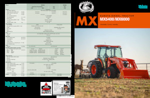 Tractores - tracción 4 ruedas Kubota MX5400