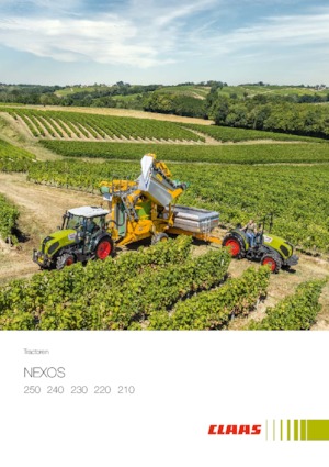 Tractores - tracción 4 ruedas Claas Nexos 240 F