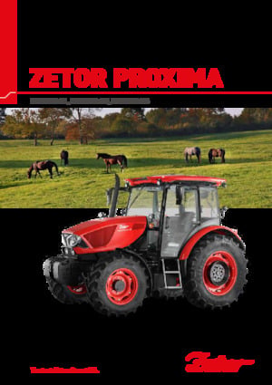 Tractores - tracción 4 ruedas Zetor Proxima CL 110