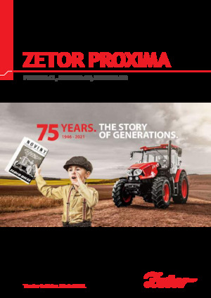 Tractores - tracción 4 ruedas Zetor Proxima CL 110
