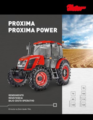 Tractores - tracción 4 ruedas Zetor Proxima HS 120