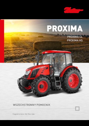Tractores - tracción 4 ruedas Zetor Proxima HS 90