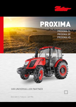 Tractores - tracción 4 ruedas Zetor Proxima HS 120