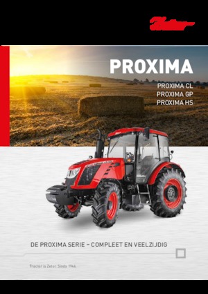 Tractores - tracción 4 ruedas Zetor Proxima HS 120