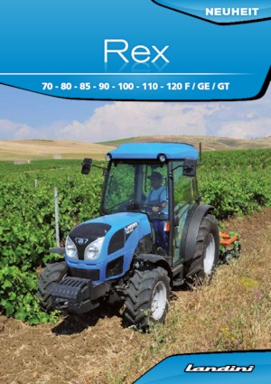 Tractores - tracción 4 ruedas Landini Rex DT 4-070V