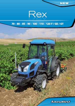 Tractores - tracción 4 ruedas Landini Rex DT 4-070V