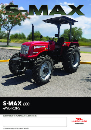 Tractores - tracción 4 ruedas McCormick S 75 Max Eco