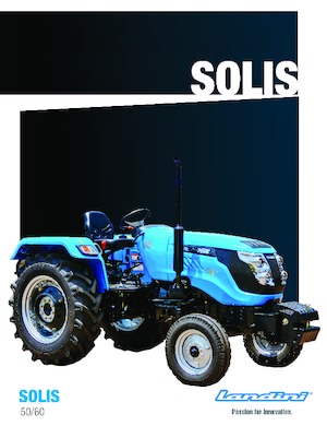 Tractores - tracción 4 ruedas Landini Solis 60