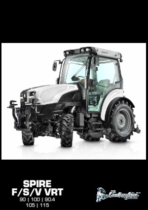 Tractores - tracción 4 ruedas Lamborghini Spire S 100 VRT 