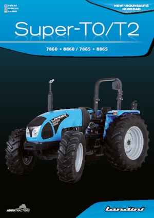 Tractores - tracción 4 ruedas Landini Super 7865 