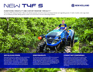 Tractores - tracción 4 ruedas New Holland T4.90F S